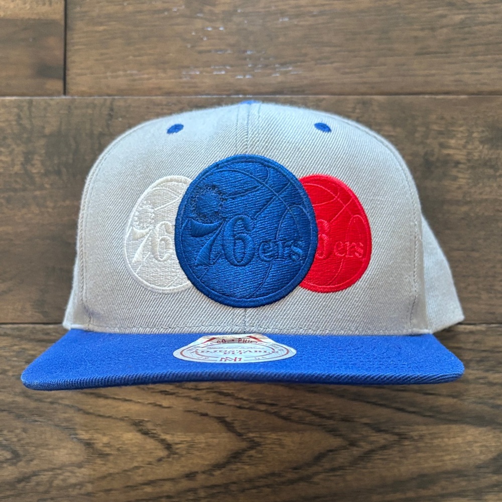 Mitchell & Ness Philadelphia 76ers Snapback Hat